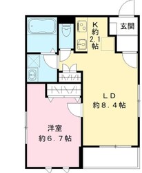 仮称 フィカーサK下馬の物件間取画像